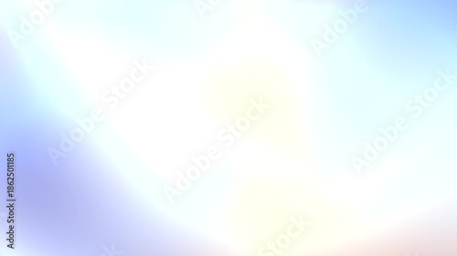 Soft Blue and Orange Light Leak 4K. Abstract Bright Transition / 爽やかな青とオレンジの光・ライトリーク背景素材