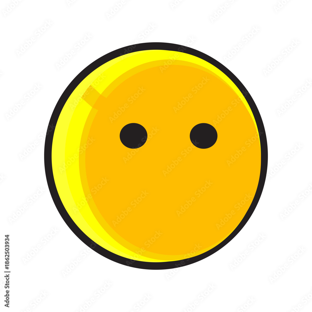 Fototapeta premium close mouth ematicon vector