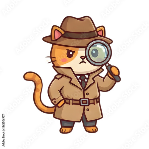 Cat in Different Professions Vector Set