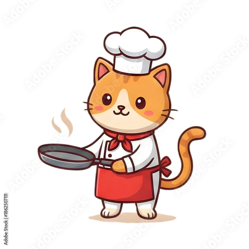 Cat in Different Professions Vector Set