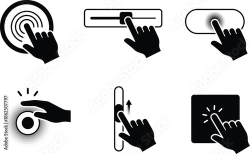 Set of Depicting Hand Gestures for Digital Interaction