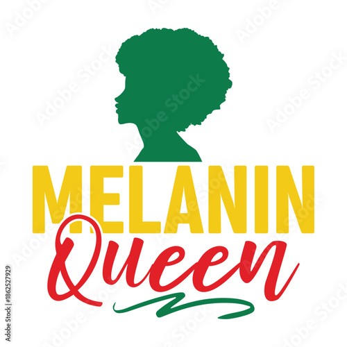 Melanin Queen Svg