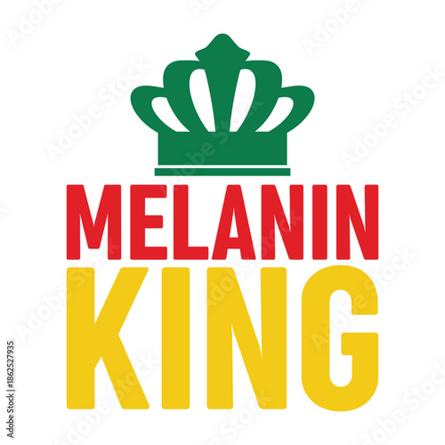 Melanin King Svg