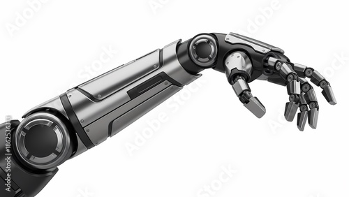 Robotic Arm Gleaming Detail Achieved by Excellent Rendering