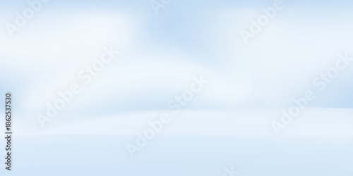 Blue studio room. Limbo light background. Abstract 3d backdrop for product presentation art.