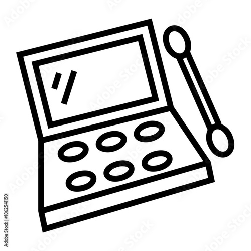 beauty salon Line Icon