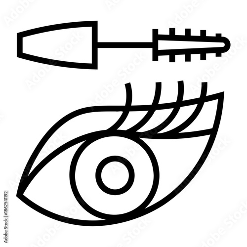 beauty salon Line Icon