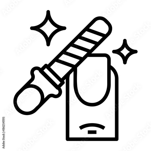 beauty salon Line Icon