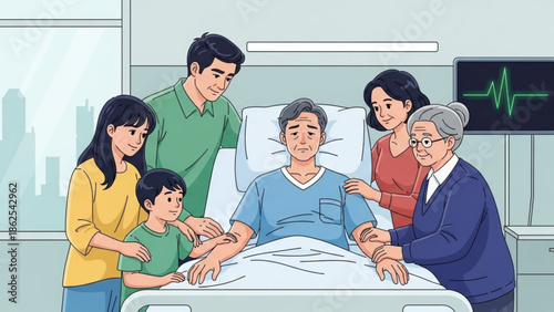 A minimalist vector illustration of a Capricorn zodiac sign in the form of a goat standing in front of a crescent moon and stars on a white background