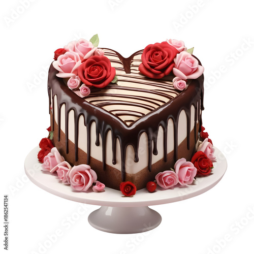 Sweetheart Romance Cake