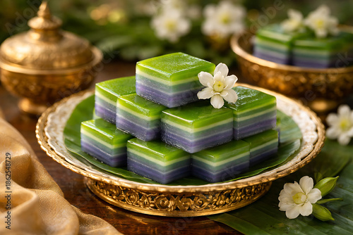 Thai dessert Khanom Chan