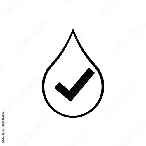 Title:
Blood Sample Vial Test Tube Icon – Medical Laboratory Black and White Vector

Description:
Clean black and white blood sample vial test tube icon for medical laboratory 