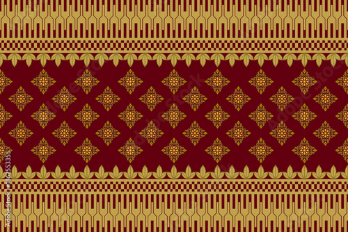 traditional thai style fabric