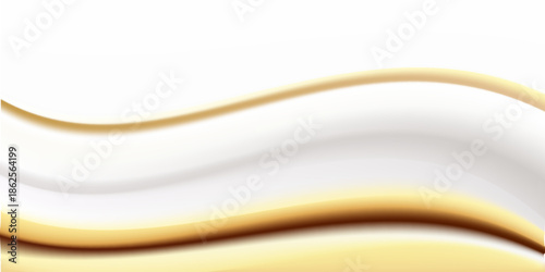 gold wave curve, golden wave corner shape for element, stripes ribbon golden graphic, striped gold. eps 10