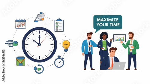 Time management and productivity optimization strategies for business success.