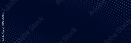 Abstract Technology blue curve, Modern tech banner, corporate business concept, hi-tech abstract background, eps10