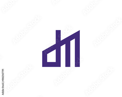 DM Logo Design. DM