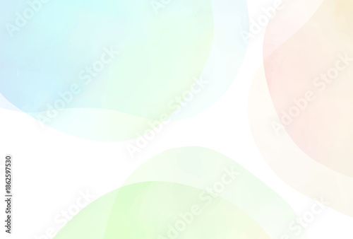 水彩風の抽象的なデザイン背景