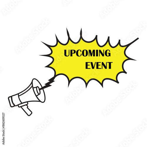 Announcement of an upcoming event