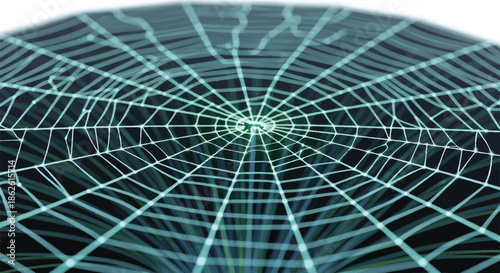 Abstract blue digital network grid background with glowing connection lines and data flow concept for technology and internet infrastructure.