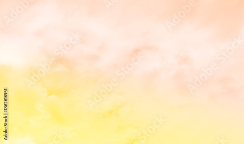 Sky pastel background yellow pink gradient sunset sunrise summer abstract sky evening soft effect pattern texture design nature spring light beauty template