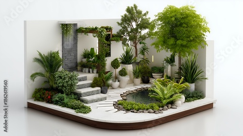 Modern House Garden