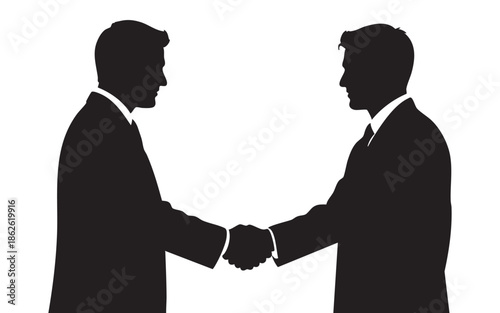 Successful Businessman Silhouette