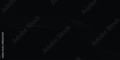 abstract creative minimalist blend dot particles wave line background design.