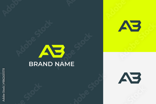 Modern AB Lettermark Logotype