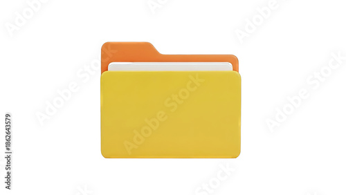 Colorful File Folder Icon