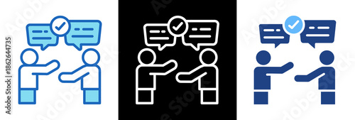 Interpersonal Skills triplestyle icon