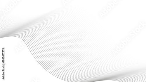 Abstract line wave background. business background lines wave abstract stripe design. Abstract grey, white smooth element. abstract gray wave curve lines banner design