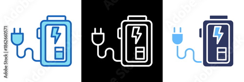 Data Power triplestyle icon