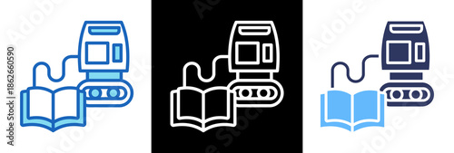 Machine Learning triplestyle icon