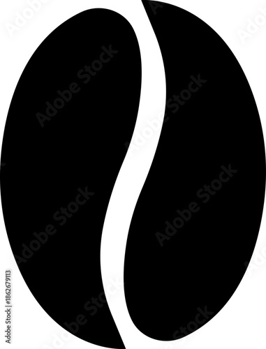 A set of coffee been group collection. coffee been silhouette vector flat illustration design. coffee bean been silhouette vector flat illustration design. Isolated on transparent background.