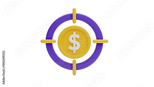 Dollar Coin Target