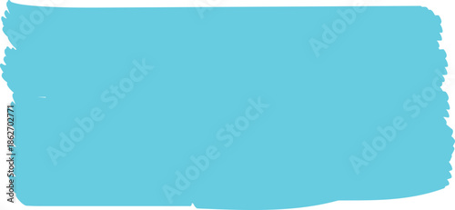 Old paper scroll with blue ribbon on a blank framed background