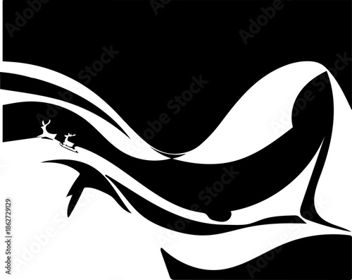 silhouette of a woman