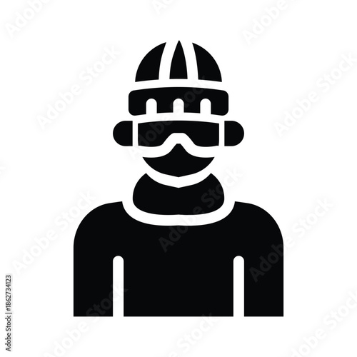  robber glyph icon illustration vector graphic.eps