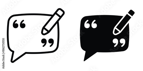 Comments icons multiple style collection. icon in vector. Logotype