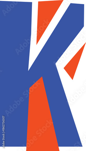 Pop Up Cutout Alphabet Letter K