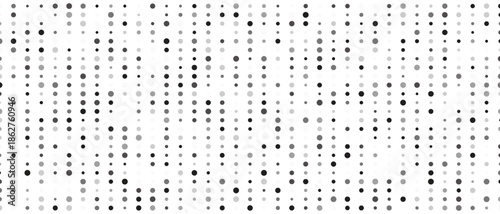 Abstract pattern of randomly sized and shaded geometric shapes