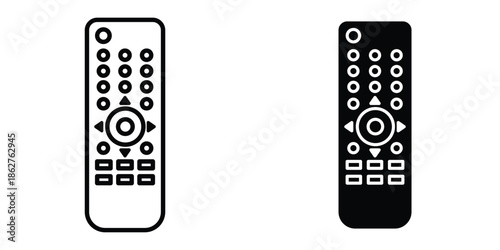 Remote control icons multiple style collection. icon in vector. Logotype