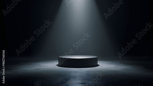 spotlight on stage