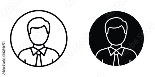 User icons multiple style collection. icon in vector. Logotype