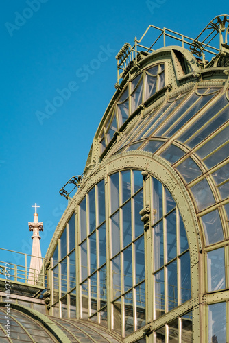 Photography Jugendstilelemente am Palmenhaus im Wiener Burggarten-Park