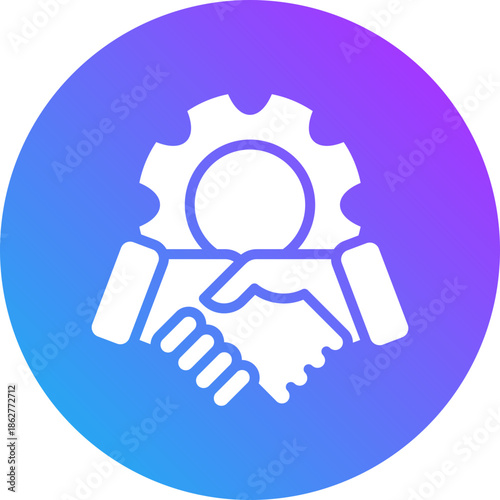 Alliance  icon for strategic planning, website, application, printing, document, poster design, etc