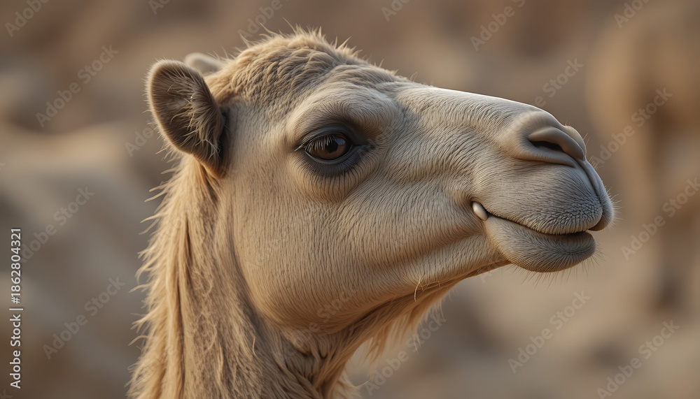 Obraz premium close up of a camel