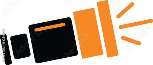 Conceptual Graphic Design Element Representing Ideas and Innovation