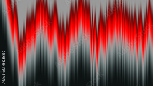 Red Gradient Wave Abstract Background Smooth Fluid Motion